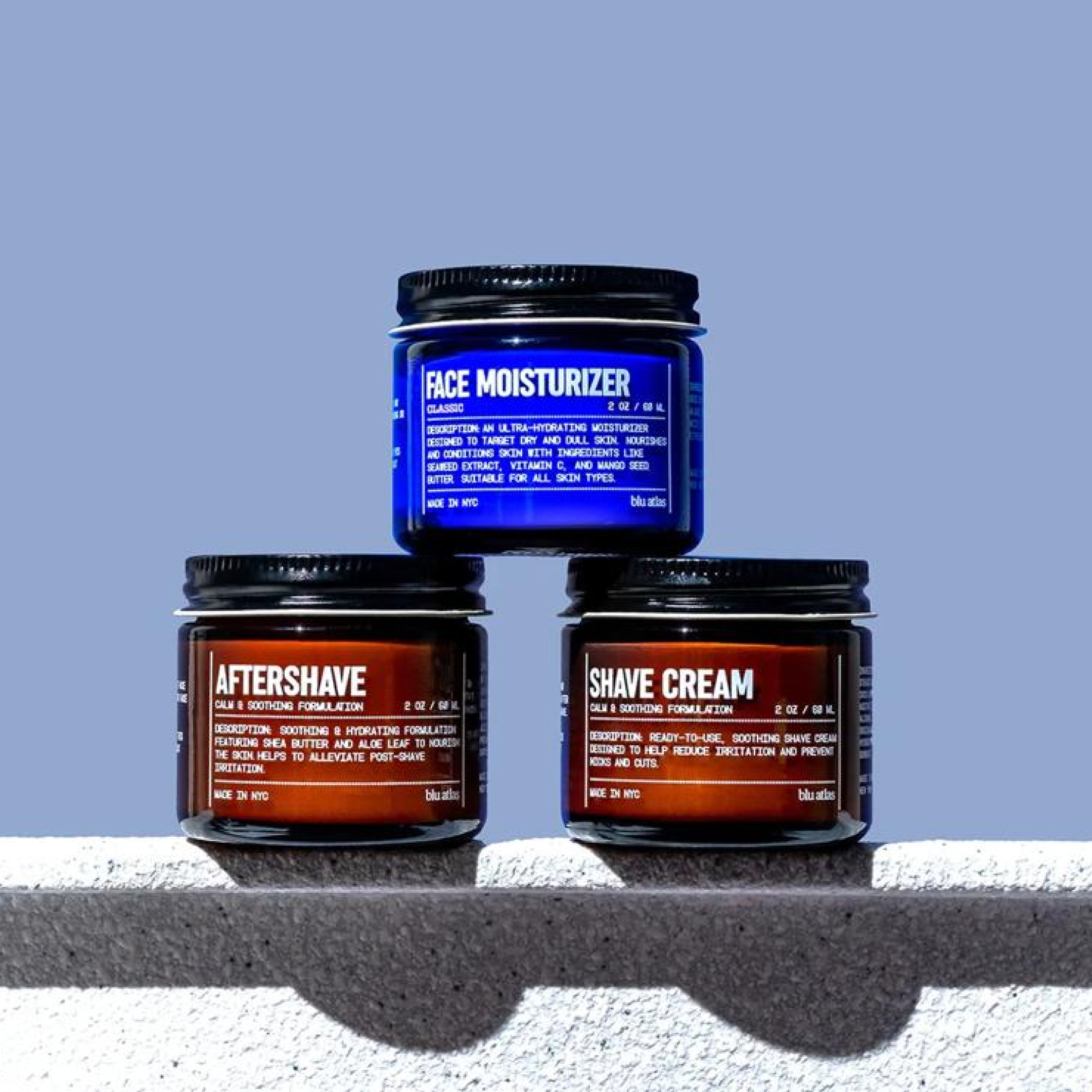 Сет для догляду після гоління від Blu Atlas