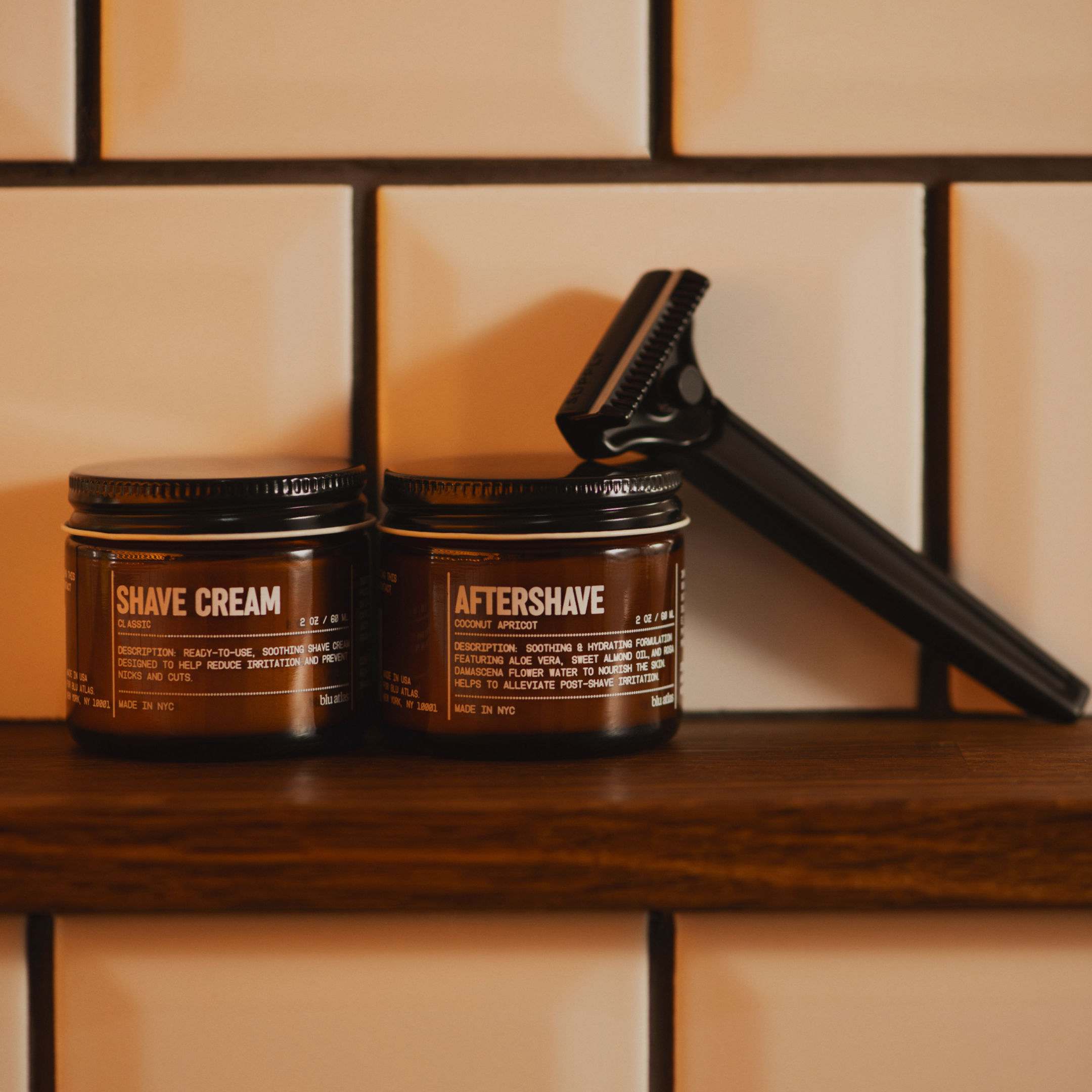 Сет для гоління від Blu Atlas