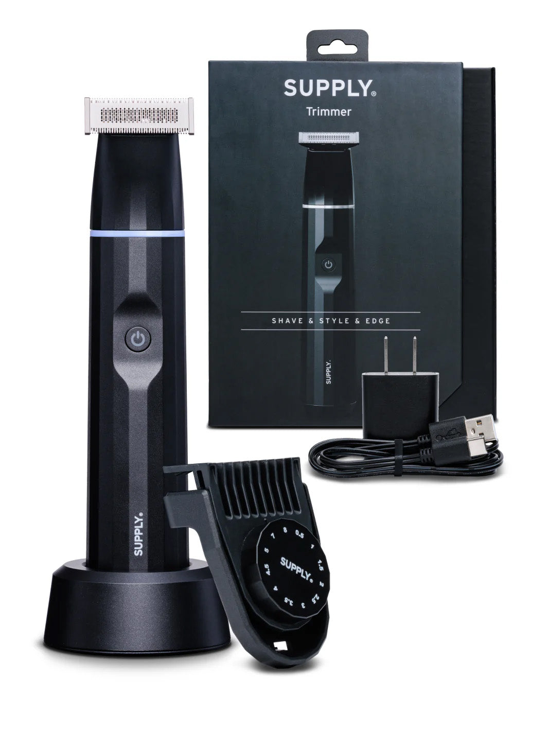 Тример Supply + в подарунок шампунь для бороди Blu Atlas