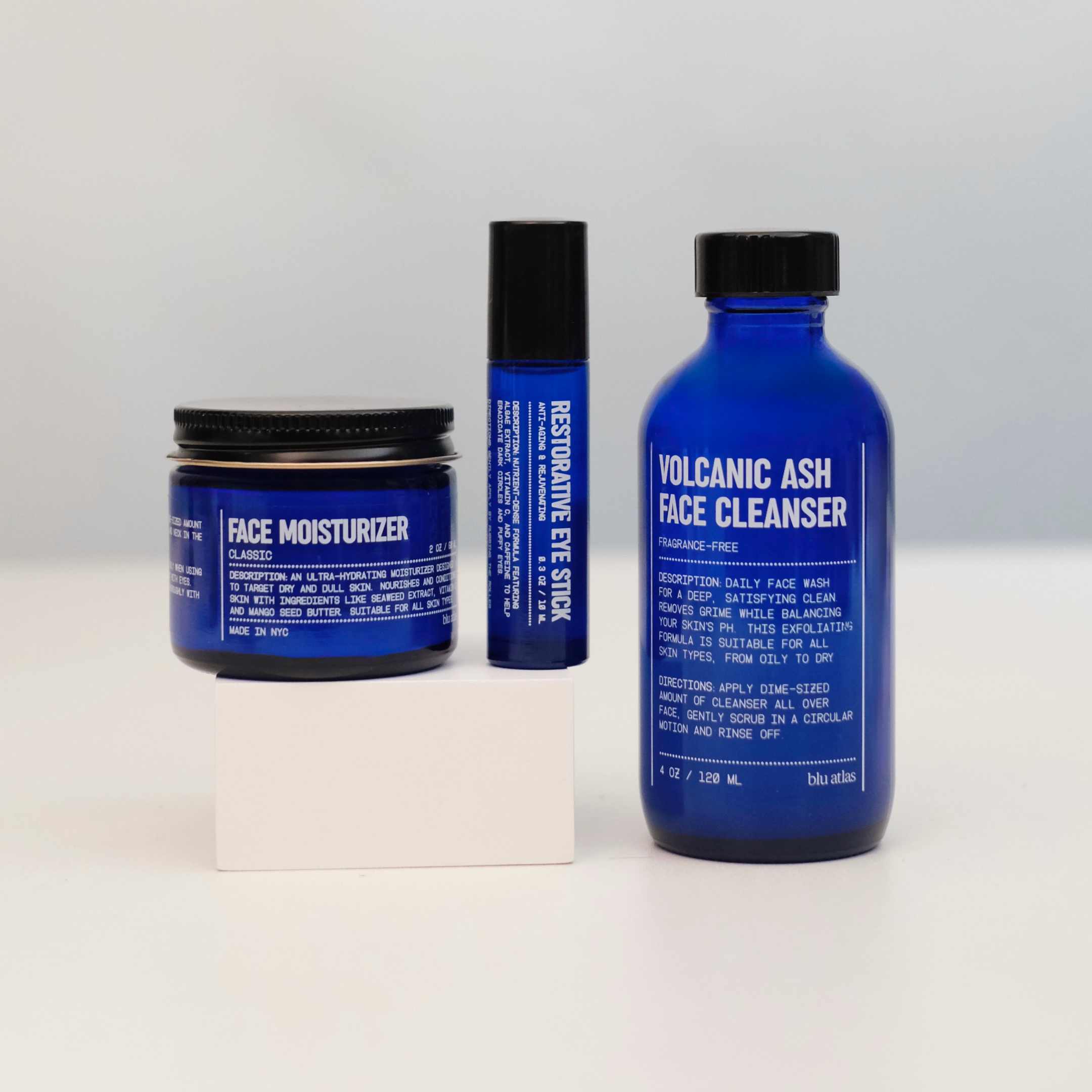 Сет просунутого догляду за обличчям від Blu Atlas